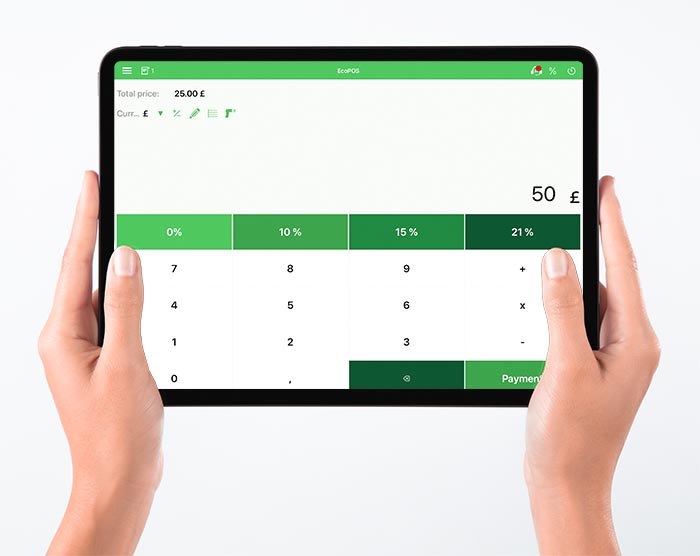 EcoPOS od iPad